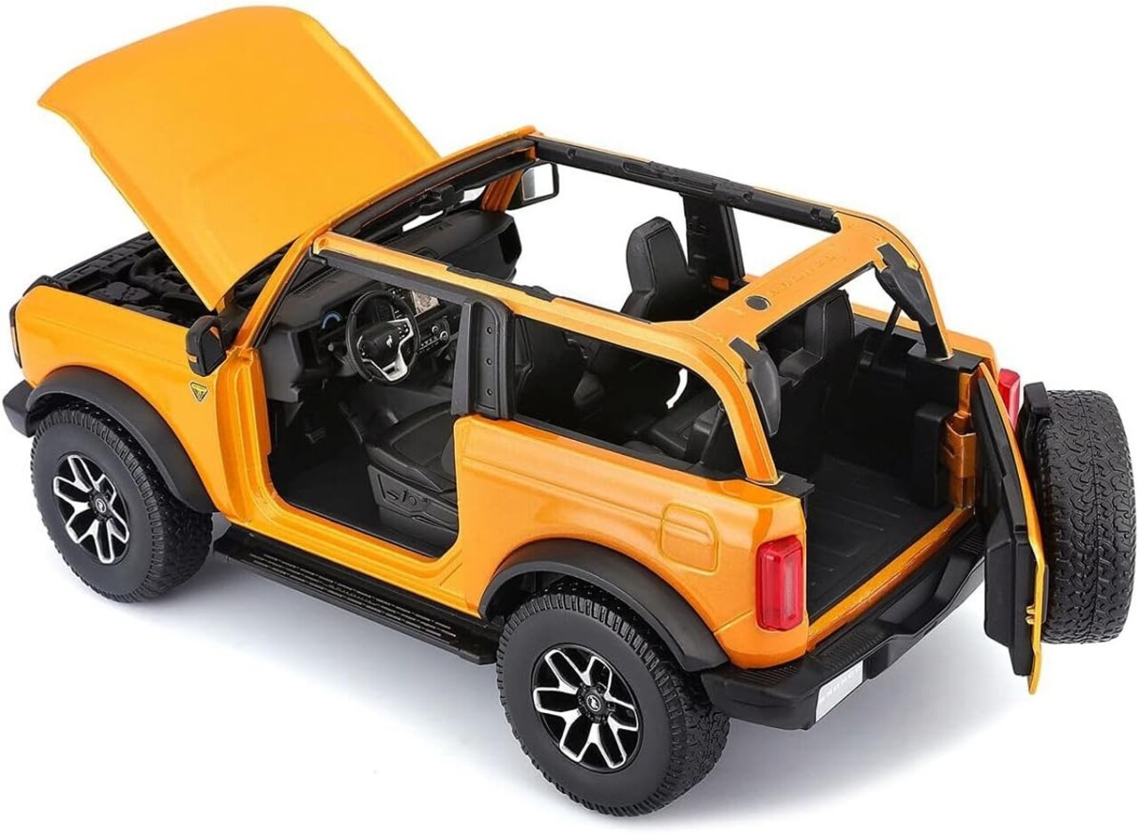 Ford Ford Bronco Badlands (No Doors) 2021 - 1:18 - Maisto Ford Ford Bronco Badlands (No Doors) 2021 - 1:18 - Maisto