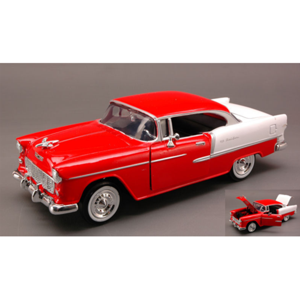 Chevrolet Chevrolet Bel Air 2-Door 1955 - 1:24 - Motor Max Chevrolet Chevrolet Bel Air 2-Door 1955 - 1:24 - Motor Max