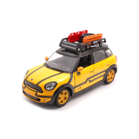 Mini Mini Cooper S Countryman + Roof Rack + Assessories - 1:24 - Motor Max