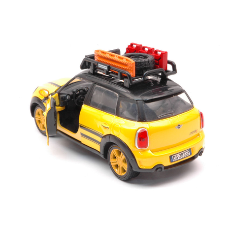 Mini Mini Cooper S Countryman + Roof Rack + Assessories - 1:24 - Motor Max