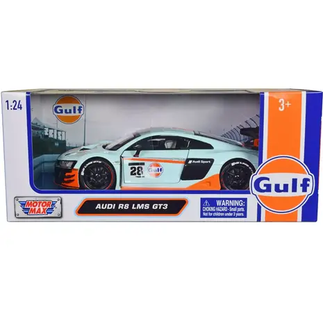 Audi Audi R8 LMS  GT3 #28 Gulf - 1:24 - Motor Max