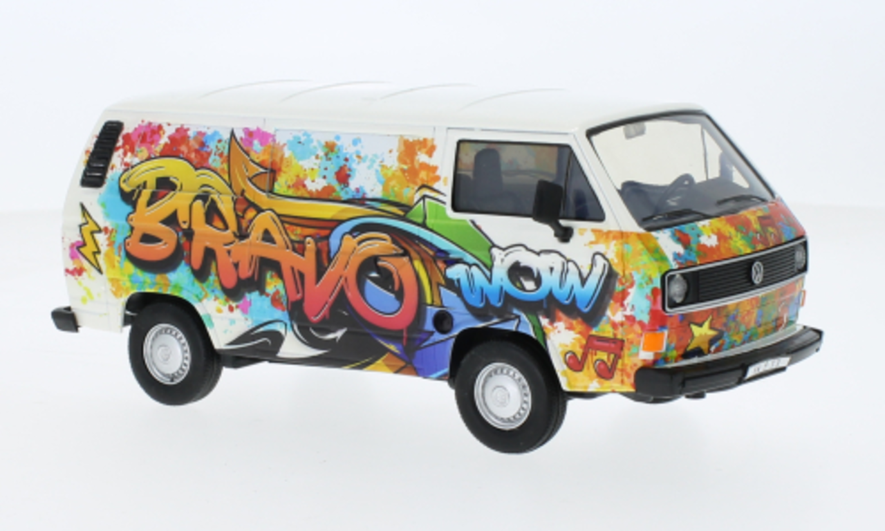 Volkswagen Volkswagen Type 3 Delivery Van Graffiti 1983 - 1:24 - Motor Max