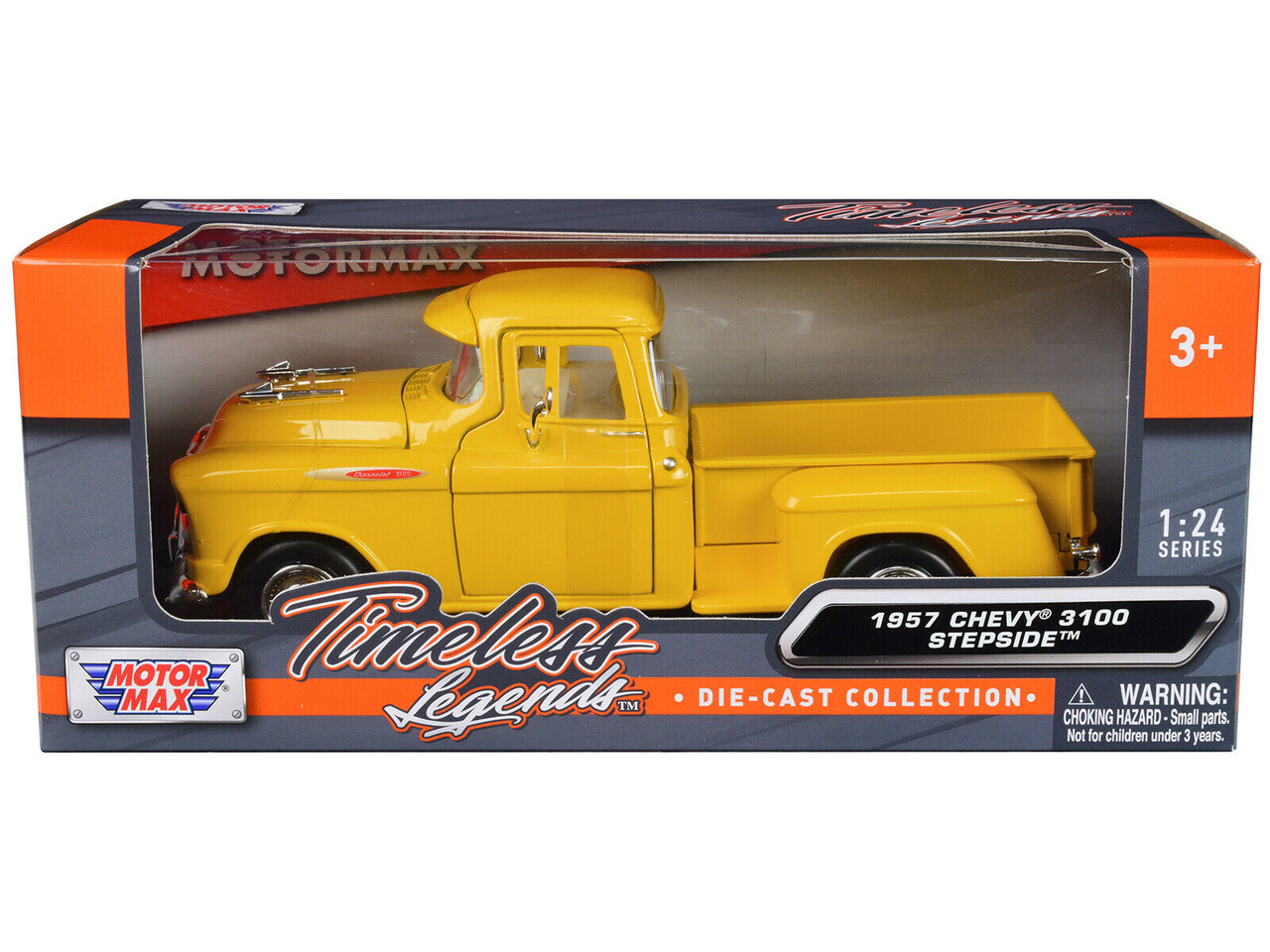 Chevrolet Chevrolet 3100 Stepside Pick-Up 1957 - 1:24 - Motor Max
