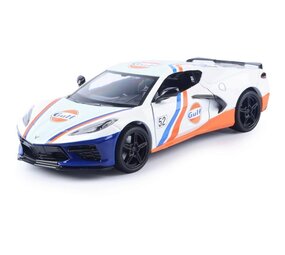 Chevrolet Chevrolet Corvette (C8) Stingray #52 'Gulf' 2020 - 1:24 - Motor Max Chevrolet Chevrolet Corvette (C8) Stingray #52 'Gulf' 2020 - 1:24 - Motor Max