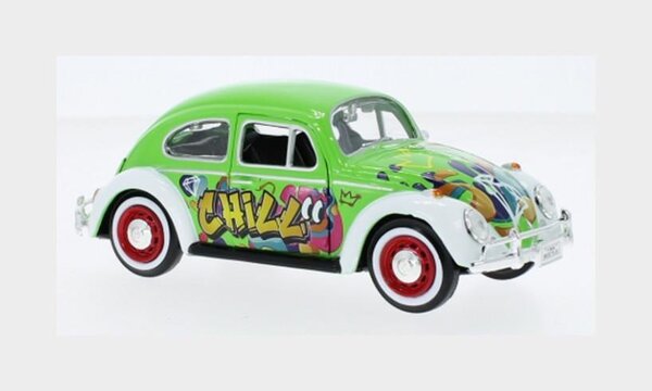 Volkswagen Volkswagen Beetle Maggiolino 'Graffiti' 1966 - 1:24 - Motor Max