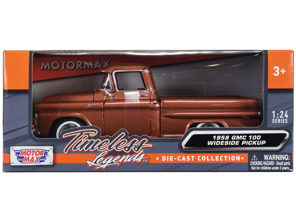 GMC GMC C1000 Wideside Pick-Up 1958 - 1:24 - Motor Max GMC GMC C1000 Wideside Pick-Up 1958 - 1:24 - Motor Max