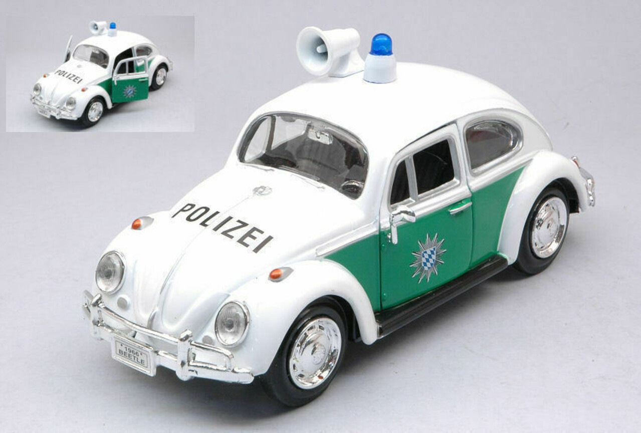 Volkswagen Volkswagen Beetle German Police Car 1966 - 1:24 - Motor Max