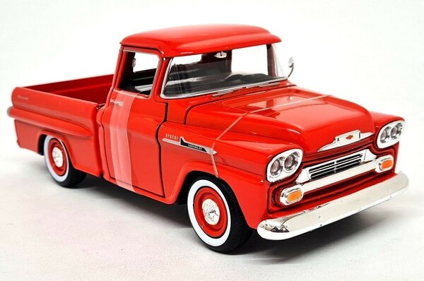 Chevrolet Chevrolet Apache Fleetside Pick Up 1958 - 1:24 - Motor Max