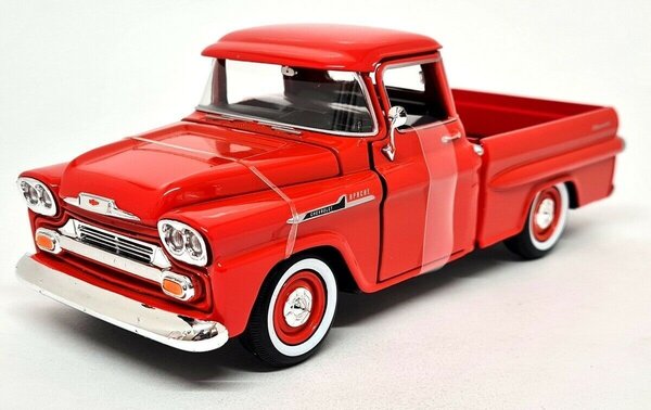 Chevrolet Chevrolet Apache Fleetside Pick Up 1958 - 1:24 - Motor Max