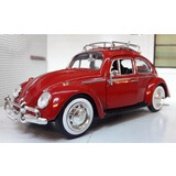Volkswagen Volkswagen Beetle 1966 + Roof Rack  - 1:24 - Motor Max