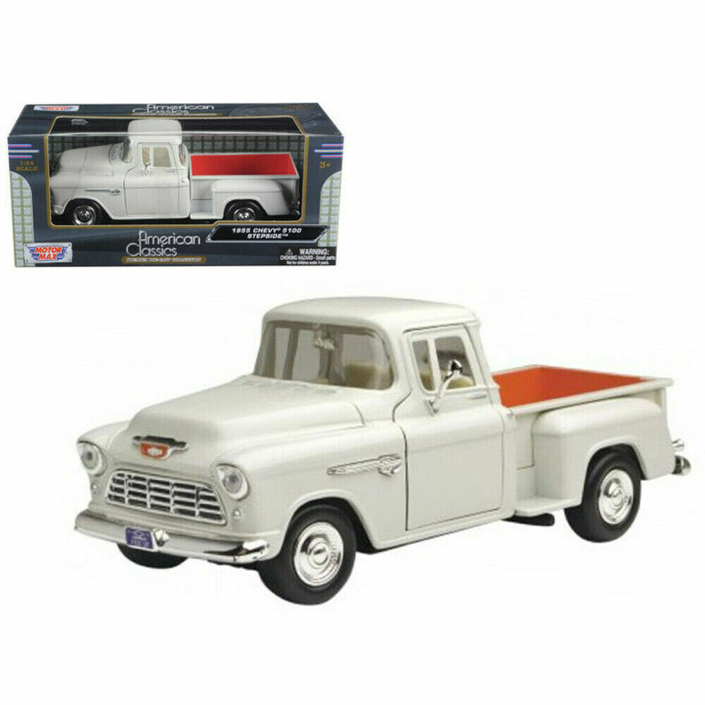 Chevrolet Chevrolet 5100 Stepside Pick-Up 1955 - 1:24 - Motor Max Chevrolet Chevrolet 5100 Stepside Pick-Up 1955 - 1:24 - Motor Max