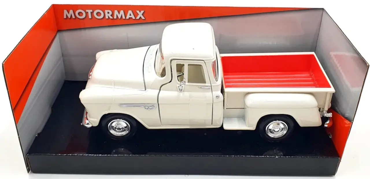 Chevrolet Chevrolet 5100 Stepside Pick-Up 1955 - 1:24 - Motor Max Chevrolet Chevrolet 5100 Stepside Pick-Up 1955 - 1:24 - Motor Max