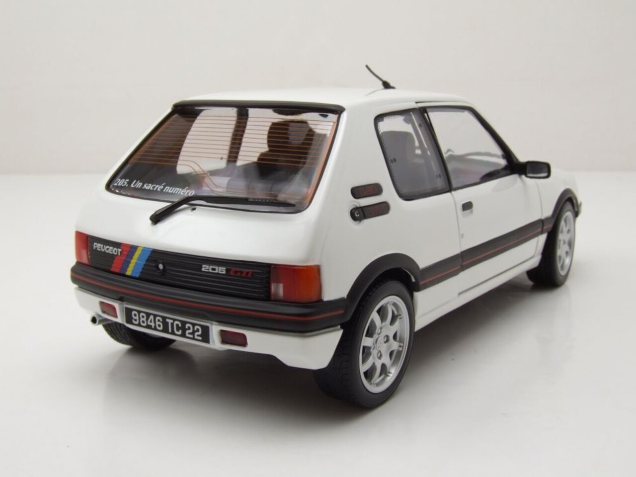Peugeot Peugeot 205 GTi 1.9 Jantes PTS 1989 - 1:18 - Norev