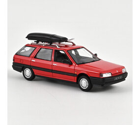 Renault Renault 21 Nevada 1989 + Roof Rack + Roof Box + Skis - 1:43 - Norev Renault Renault 21 Nevada 1989 + Roof Rack + Roof Box + Skis - 1:43 - Norev