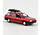 Renault 21 Nevada 1989 + Roof Rack + Roof Box + Skis - 1:43 - Norev