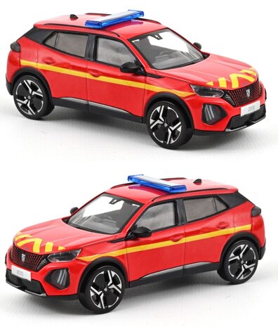 Peugeot Peugeot 2008 GT 2024 Fire Department - 1:43 - Norev Peugeot Peugeot 2008 GT 2024 Fire Department - 1:43 - Norev
