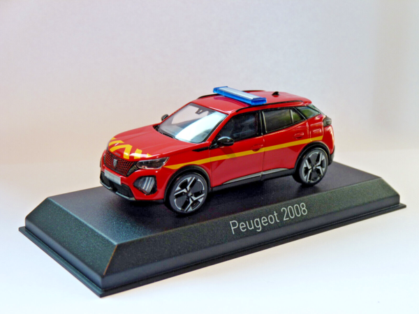 Peugeot Peugeot 2008 GT 2024 Fire Department - 1:43 - Norev Peugeot Peugeot 2008 GT 2024 Fire Department - 1:43 - Norev