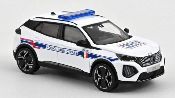 Peugeot Peugeot 2008 GT 2024 Police Municipale - 1:43 - Norev Peugeot Peugeot 2008 GT 2024 Police Municipale - 1:43 - Norev