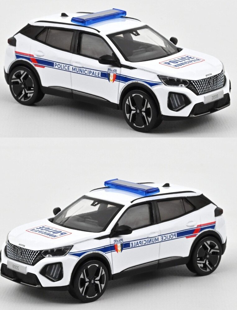 Peugeot Peugeot 2008 GT 2024 Police Municipale - 1:43 - Norev Peugeot Peugeot 2008 GT 2024 Police Municipale - 1:43 - Norev