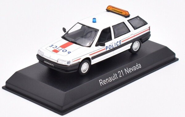 Renault Renault 21 Nevada 1989 Police Nationale - 1:43 - Norev Renault Renault 21 Nevada 1989 Police Nationale - 1:43 - Norev