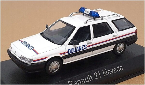 Renault Renault 21 Nevada 1993 Douanes - 1:43 - Norev