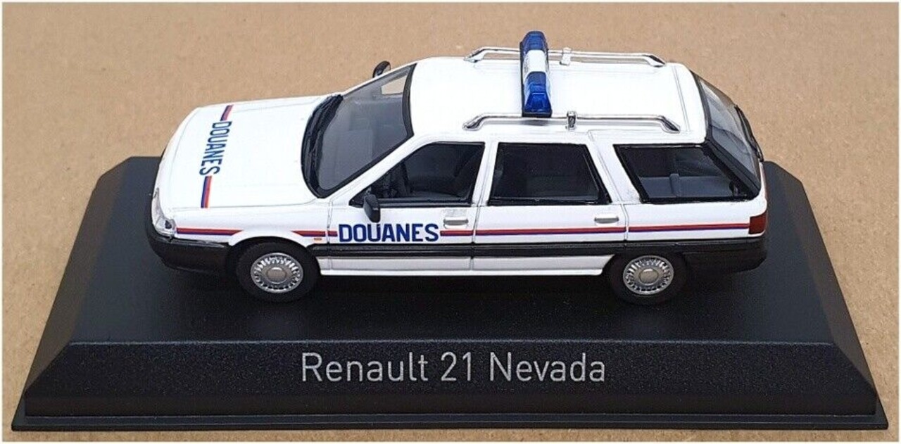 Renault Renault 21 Nevada 1993 Douanes - 1:43 - Norev