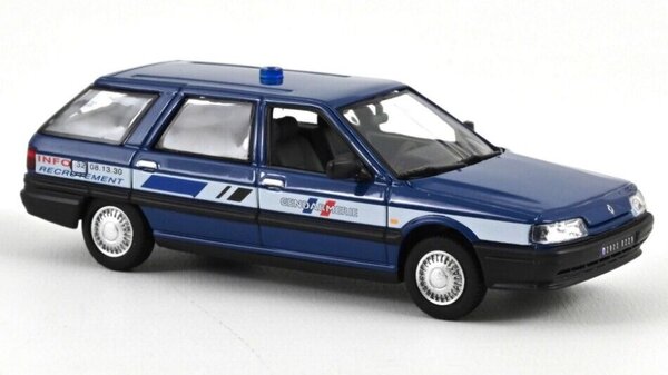 Renault Renault 21 Nevada 1992 Gendarmerie Info Recrutement - 1:43 - Norev Renault Renault 21 Nevada 1992 Gendarmerie Info Recrutement - 1:43 - Norev