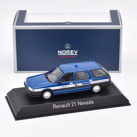 Renault Renault 21 Nevada 1992 Gendarmerie Info Recrutement - 1:43 - Norev Renault Renault 21 Nevada 1992 Gendarmerie Info Recrutement - 1:43 - Norev