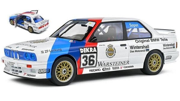 BMW BMW 3-Series (E30) #36 DTM 1989 - 1:18 - Solido BMW BMW 3-Series (E30) #36 DTM 1989 - 1:18 - Solido