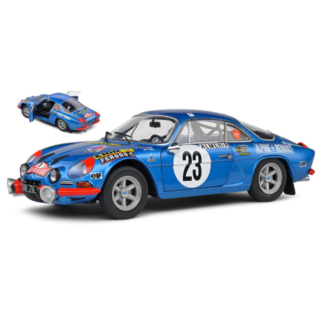 Alpine Alpine A110 1600S #23 Rally Monte Carlo 1972 - 1:18 - Solido Alpine Alpine A110 1600S #23 Rally Monte Carlo 1972 - 1:18 - Solido