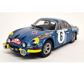 Alpine Alpine A110 1600S #6 Rally Monte Carlo 1972 (Night Version) - 1:18 - Solido Alpine Alpine A110 1600S #6 Rally Monte Carlo 1972 (Night Version) - 1:18 - Solido