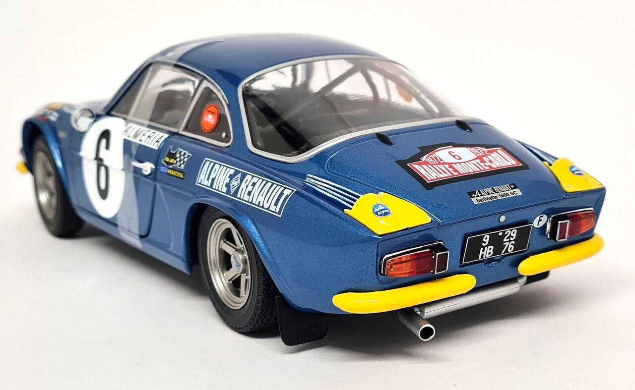Alpine Alpine A110 1600S #6 Rally Monte Carlo 1972 (Night Version) - 1:18 - Solido