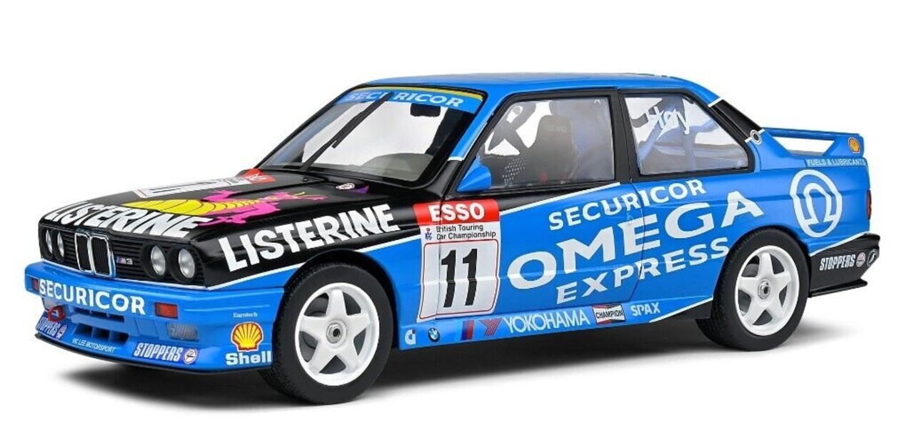 BMW BMW M3 (E30) #1 British Touring Car Championship 1991 - 1:18 - Solido BMW BMW M3 (E30) #1 British Touring Car Championship 1991 - 1:18 - Solido