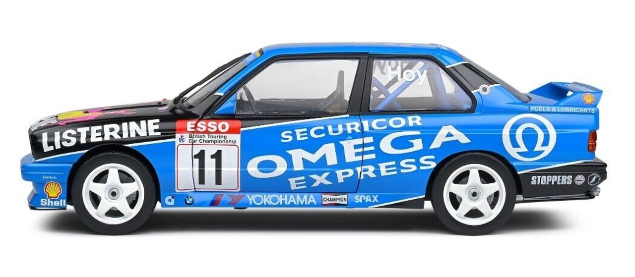 BMW BMW M3 (E30) #1 British Touring Car Championship 1991 - 1:18 - Solido BMW BMW M3 (E30) #1 British Touring Car Championship 1991 - 1:18 - Solido