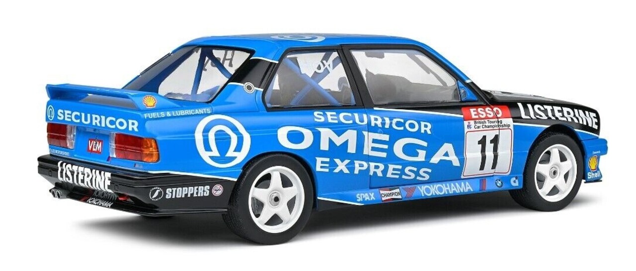 BMW BMW M3 (E30) #1 British Touring Car Championship 1991 - 1:18 - Solido BMW BMW M3 (E30) #1 British Touring Car Championship 1991 - 1:18 - Solido