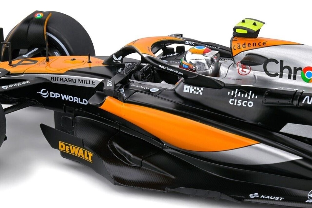 Formule 1 McLaren MCL60 #81 GP UK 2023 - 1:18 - Solido Formule 1 McLaren MCL60 #81 GP UK 2023 - 1:18 - Solido
