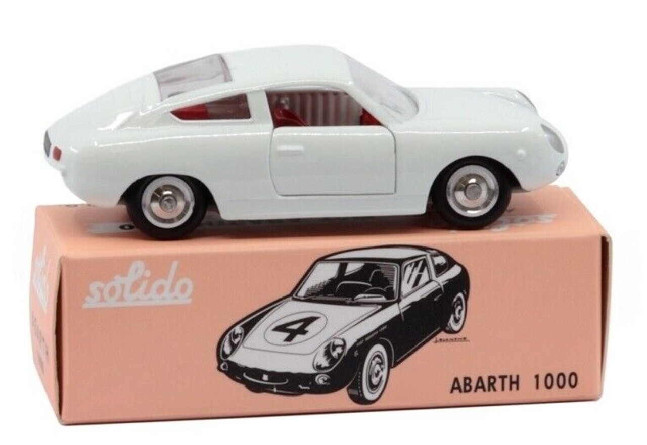 Fiat Fiat Abarth 1000 1962 - 1:43 - Solido Fiat Fiat Abarth 1000 1962 - 1:43 - Solido