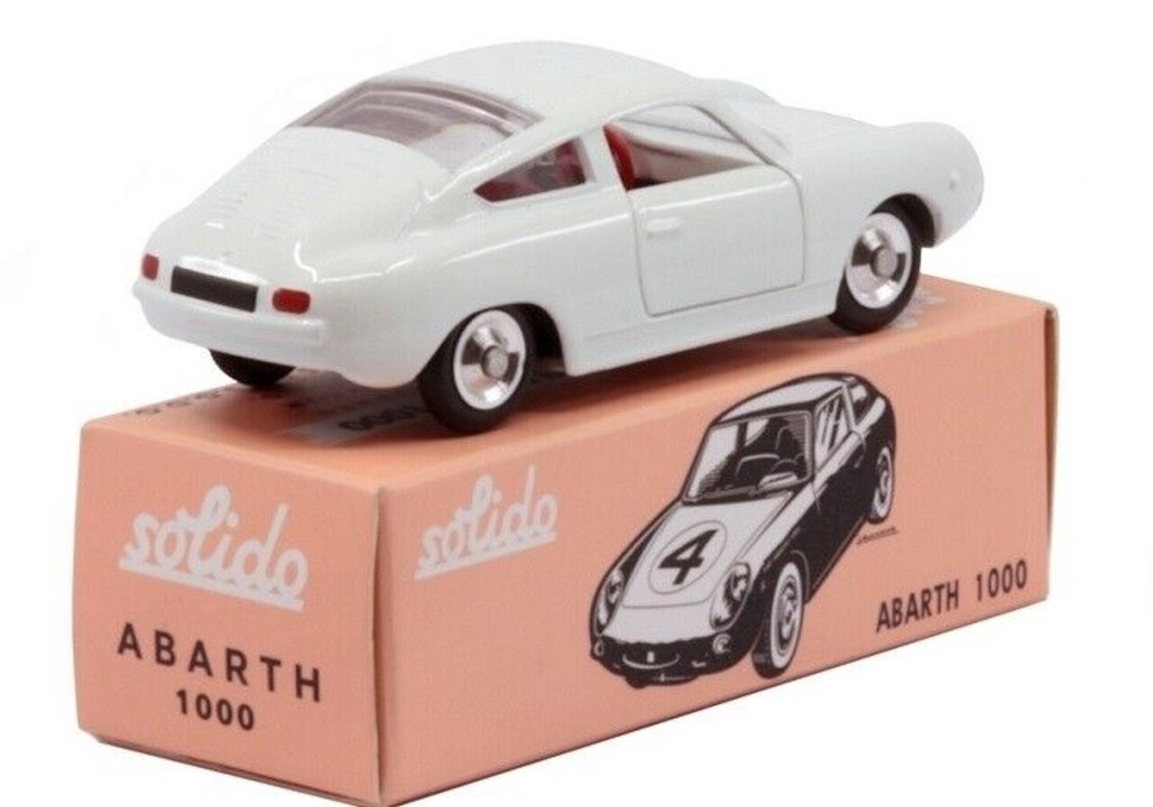 Fiat Fiat Abarth 1000 1962 - 1:43 - Solido Fiat Fiat Abarth 1000 1962 - 1:43 - Solido