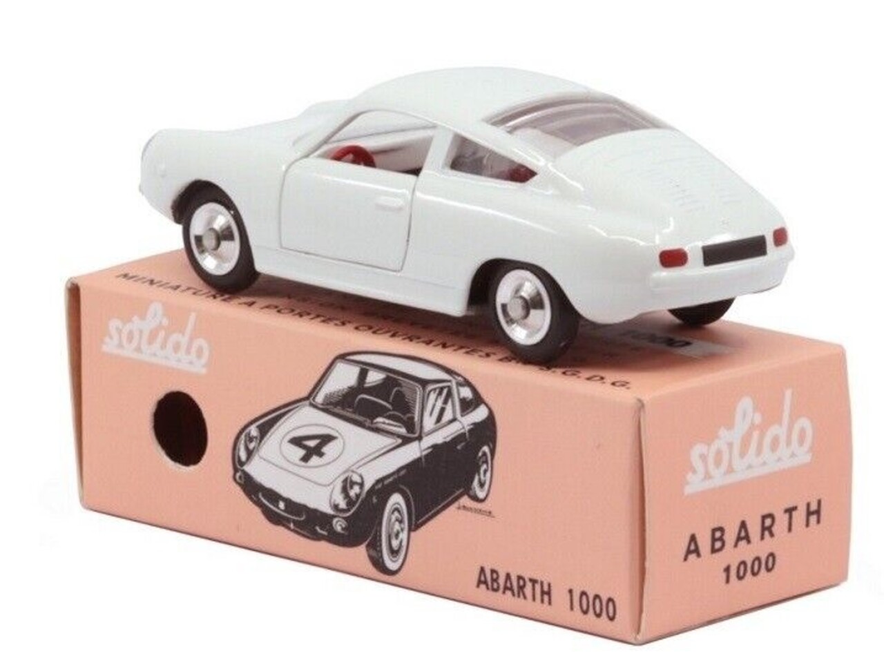 Fiat Fiat Abarth 1000 1962 - 1:43 - Solido Fiat Fiat Abarth 1000 1962 - 1:43 - Solido