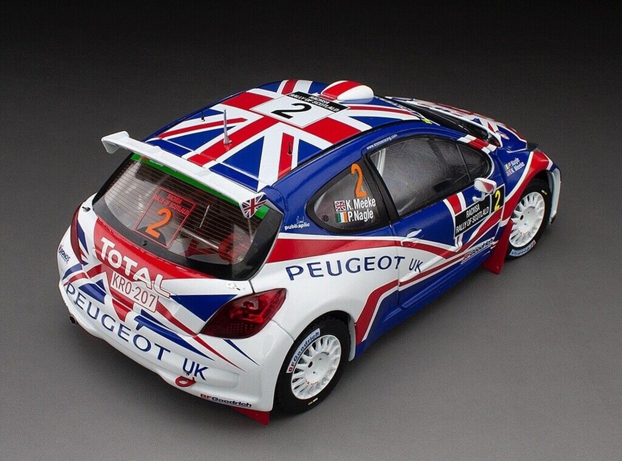 Peugeot Peugeot 207 S2000 #2 3rd Rally of Scotland 2009  -1:18 - Sun Star Peugeot Peugeot 207 S2000 #2 3rd Rally of Scotland 2009  -1:18 - Sun Star