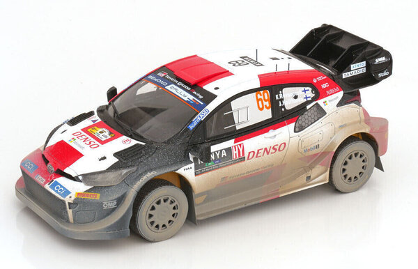 Toyota Toyota GR Yaris Rally1 Hybrid #69 Rally WM Safari Rally 2023 - 1:18 - IXO Models