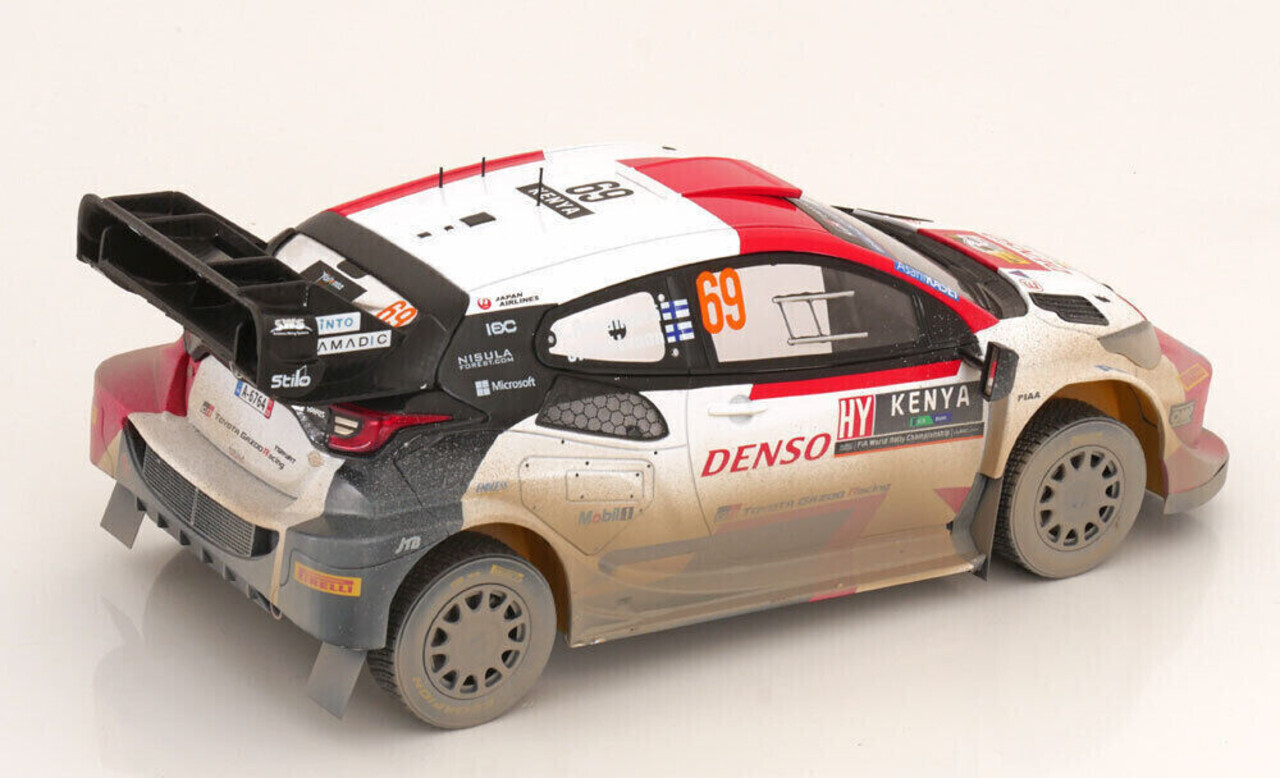 Toyota Toyota GR Yaris Rally1 Hybrid #69 Rally WM Safari Rally 2023 - 1:18 - IXO Models