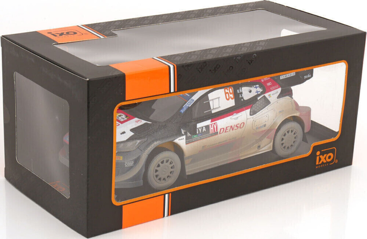 Toyota Toyota GR Yaris Rally1 Hybrid #69 Rally WM Safari Rally 2023 - 1:18 - IXO Models
