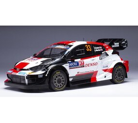 Toyota Toyota GR Yaris Rally1 Hybrid #33 Rally WM Rally Finland 2023 - 1:18 - IXO Models Toyota Toyota GR Yaris Rally1 Hybrid #33 Rally WM Rally Finland 2023 - 1:18 - IXO Models