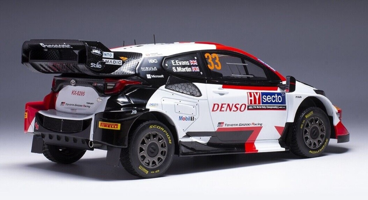Toyota Toyota GR Yaris Rally1 Hybrid #33 Rally WM Rally Finland 2023 - 1:18 - IXO Models