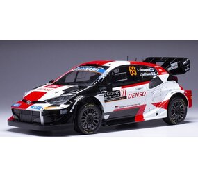 Toyota Toyota GR Yaris Rally1 Hybrid #69 Rally WM Rally Monte Carlo 2023 - 1:18 - IXO Models Toyota Toyota GR Yaris Rally1 Hybrid #69 Rally WM Rally Monte Carlo 2023 - 1:18 - IXO Models
