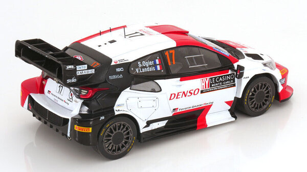 Toyota Toyota GR Yaris Rally1 Hybrid #17 Rally WM Rally Monte Carlo 2023 - 1:18 - IXO Models Toyota Toyota GR Yaris Rally1 Hybrid #17 Rally WM Rally Monte Carlo 2023 - 1:18 - IXO Models