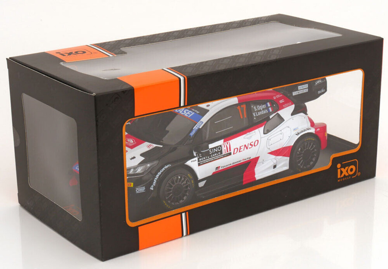 Toyota Toyota GR Yaris Rally1 Hybrid #17 Rally WM Rally Monte Carlo 2023 - 1:18 - IXO Models Toyota Toyota GR Yaris Rally1 Hybrid #17 Rally WM Rally Monte Carlo 2023 - 1:18 - IXO Models