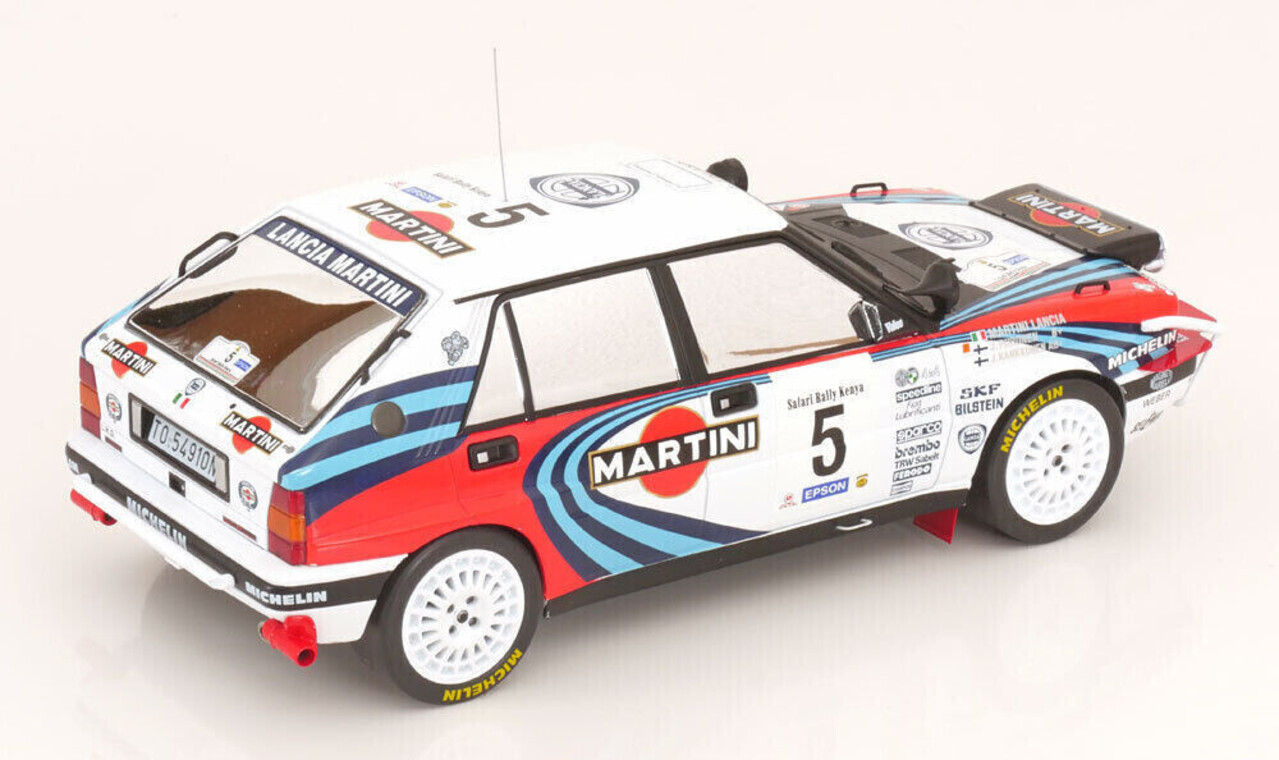 Lancia Lancia Delta Integrale 16V #5 Martini Rally WM Safari Rally 1990 - 1:18 - IXO Models Lancia Lancia Delta Integrale 16V #5 Martini Rally WM Safari Rally 1990 - 1:18 - IXO Models