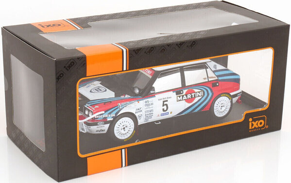 Lancia Lancia Delta Integrale 16V #5 Martini Rally WM Safari Rally 1990 - 1:18 - IXO Models Lancia Lancia Delta Integrale 16V #5 Martini Rally WM Safari Rally 1990 - 1:18 - IXO Models